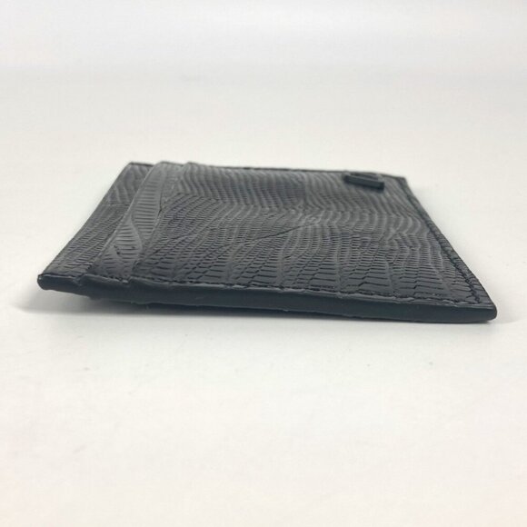 Christian Louboutin 3225316 M KIOS logo Pass Case Card Case Leather Black Unused - Picture 13 of 14